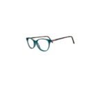 Full Frame Cat Eye Frame for Women LZ 5515 - Peacock Blue & Multicolour